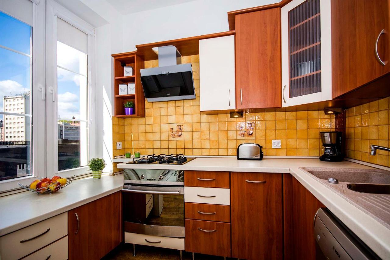 Central Apartments Ogarna Gdańsk Buitenkant foto