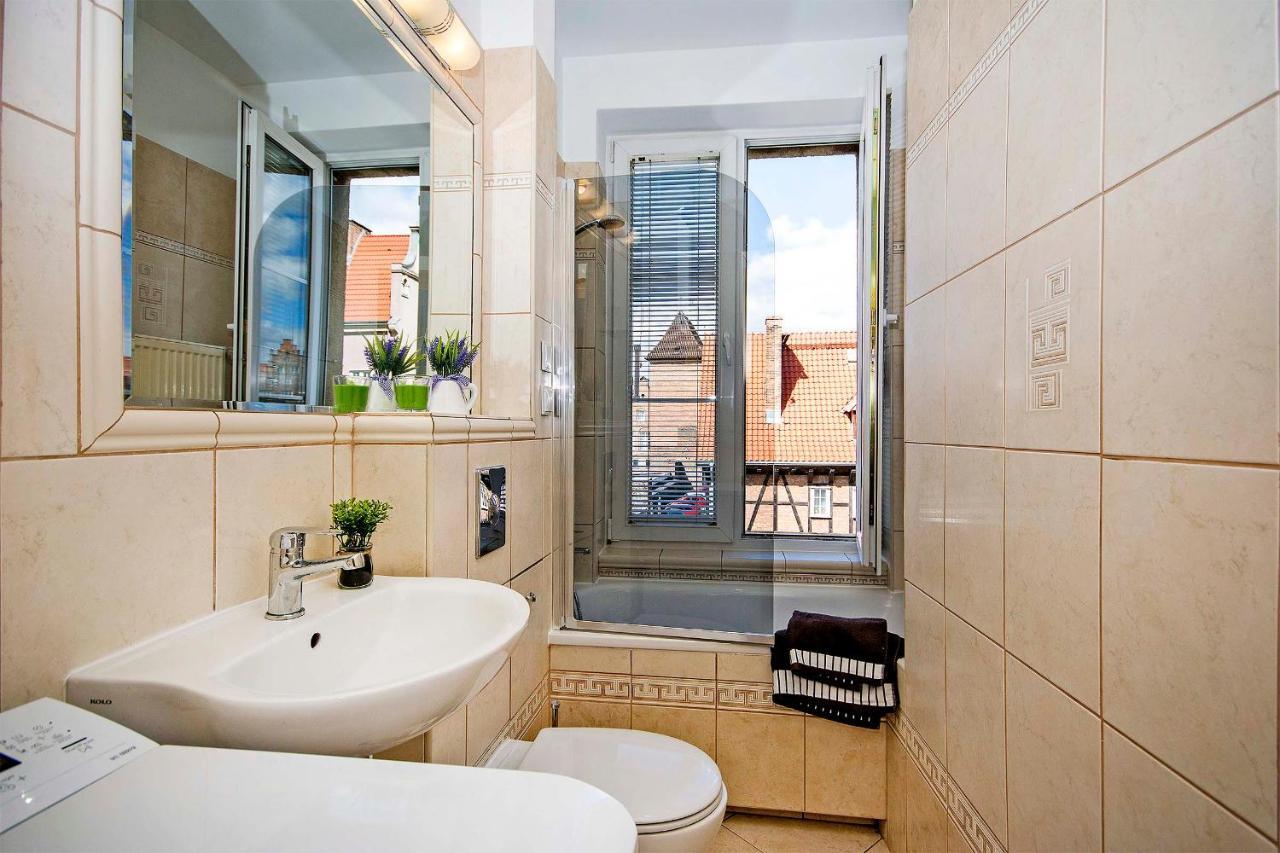 Central Apartments Ogarna Gdańsk Buitenkant foto