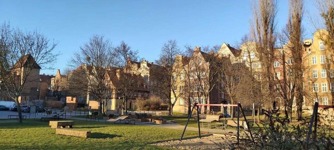 Central Apartments Ogarna Gdańsk Buitenkant foto